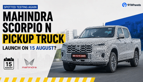 Mahindra Scorpio N Pickup Truck Spotted Testing Again; Launch on 15 August?